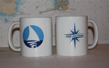 Keramik Tasse Segeln ohne Grenzen